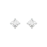 18k Yellow Gold and Diamond Stud with gold weight of 1.09g