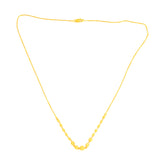 22K Yellow Gold Ball-Bead Exquisite Necklace