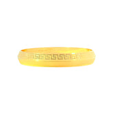 22k Yellow Gold Mens Kada measuring 13mm thickness x 2.14 inch length