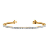 18k Yellow Gold and Diamond Oval measuring 3mm thickness x 57.49mm width with total gold of 17.45g