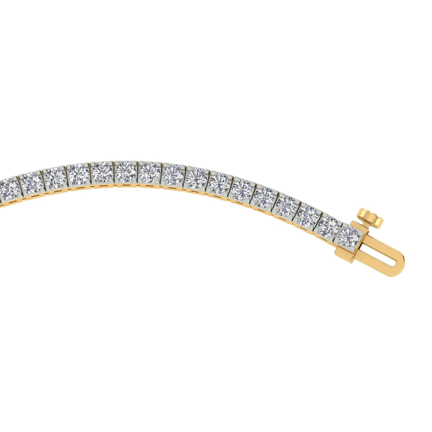 18k Yellow Gold and Diamond Oval measuring 3mm thickness x 57.49mm width with total gold of 17.45g