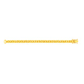22K Gold Men's V Pattern Bracelet