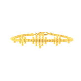 22K Yellow Gold Fancy Bracelets measuring 2.1mm thickness x 2.2inches length