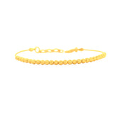 22K Yellow Gold Ball-Bead Bracelet