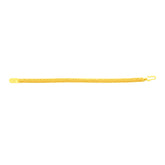 22K Yellow Gold Fancy Men's Bracelets measuring 3.6mm thickness x 8.5 inch length