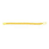 22K Yellow Gold Fancy Men's Bracelets measuring 4.7mm thickness x 9 inch length