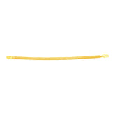 22K Yellow Gold Fancy Men's Bracelet measuring 3.1mm thickness x 8.1 inch length