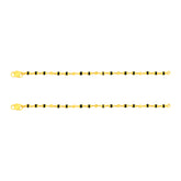 22k Yellow Gold Childrens Bracelet Pair weighing approximately 5.56g
