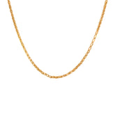 22K Gold South Indian Style Handmade Chain
