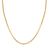 22K Gold South Indian Style Handmade Chain