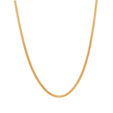 22K Gold Fox Chain 18 Inches