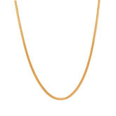 22K Gold Fox Chain 18 Inches