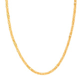 21'' Fancy Yellow Gold Chain 5MM