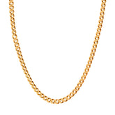 22k Yellow Gold Mens Figaro Chain measuring 8mm width x 20 inch length