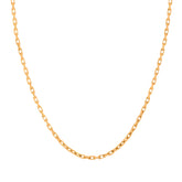 22'' Link Yellow Gold 4MM