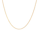 22K Yellow Gold Small Wheat Spiga Chain