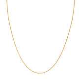 18'' Wheat Spiga Yellow Gold Chain 1.5MM