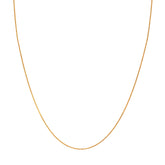 22K Yellow Gold Small Wheat Spiga Chain