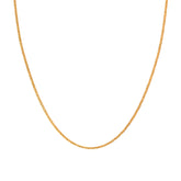 18'' Wheat Spiga Yellow Gold 2MM