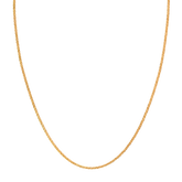 16'' Wheat Spiga Yellow Gold 1MM