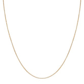 18'' Box Two Tone Gold 1MM