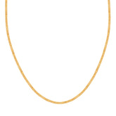 18'' Fancy Yellow Gold Chain 2.5MM