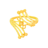 22k Yellow Gold Baby Ring in size 2.5 and total gold weight of 1.75g