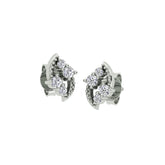 18k Yellow Gold and Diamond Stud with gold weight of 1.56g