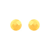 22k Yellow Gold Ball-Bead Earrings with gold weight of 1.468g