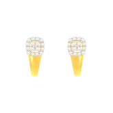 22k Yellow Gold Studs Fancy Earrings with gold weight of 3.92g