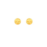 22k Yellow Gold Ball-Bead Small Earrings with gold weight of 1.79g