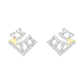 18k Yellow Gold and Diamond Stud with gold weight of 3.03g