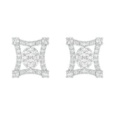 18k Yellow Gold and Diamond Stud with gold weight of 3.57g