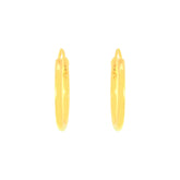 22k Yellow Gold Medium Classic Earrings