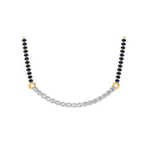 18k Yellow Gold and Diamond Mangalsutra Necklace and gold weight of 5.35g