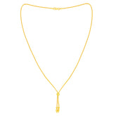 22K Gold Necklace and Dangling Earring Set