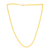 22K Gold 22 Inch Statement Bead Necklace
