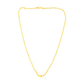 22K Yellow Gold Ball-Bead Luminous Necklace