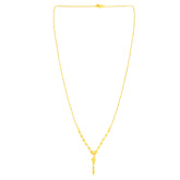 22K Yellow Gold Ball-Bead Unique Necklace