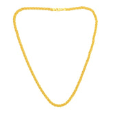 22K Yellow Gold Beads Petite Necklace