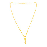 22K Yellow Gold Ball-Bead Captivating Necklace