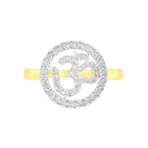 OM Diamond Ring Yellow Gold