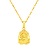22K Gold Sai Baba Small Pendant