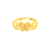 22k Yellow Gold Filigree Butterfly Ring in size 6.5 and total gold weight of 2.87g