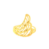 22k Yellow Gold Filigree Ring in size 7 and total gold weight of 3.25g