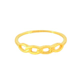 22k Yellow Gold Cocktail Fancy Ring in size 6.8 and total gold weight of 1.67g