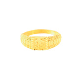 22k Yellow Gold Baby Ring in size 1.2 and total gold weight of 1.76g