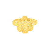 22k Yellow Gold in size and total gold weight of 2.19g