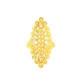 22k Yellow Gold Marquise Shaped Ring in size 8.5 and total gold weight of 4.2g
