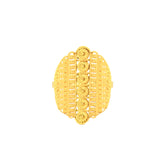 22k Yellow Gold Ring in size 7.2 and total gold weight of 5.51g